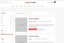 Creative Pick - Modern E-commerce HTML Template Screenshot 8