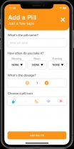 Pill Reminder - Full SwiftUI App For iOS Screenshot 2