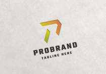 Pro Brand Letter P Logo Screenshot 3