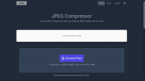 Online JPEG Compressor PHP Screenshot 5