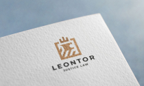 Legal Lion Logo Template Screenshot 3