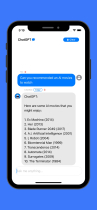 ChatGPT AI Chatbot - iOS App Source Code Screenshot 3