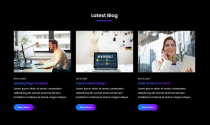 Harper - Personal Portfolio Landing page Template Screenshot 4