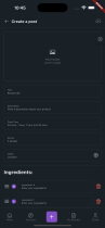 Mephisto - Food Recipes Flutter UI Kit Screenshot 5