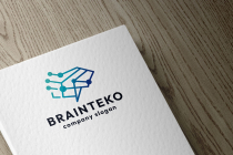 Brain Technology System Logo Screenshot 2