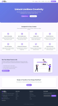 Digital Product HTML Template Screenshot 2